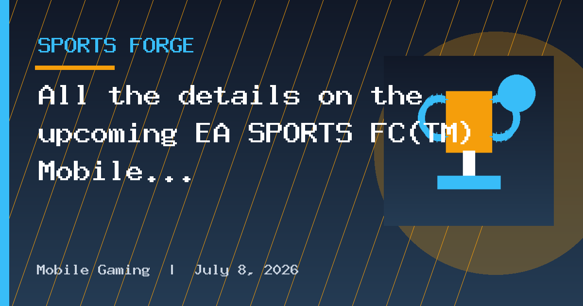 All the details on the upcoming EA SPORTS FC™ Mobile Collaboration Event