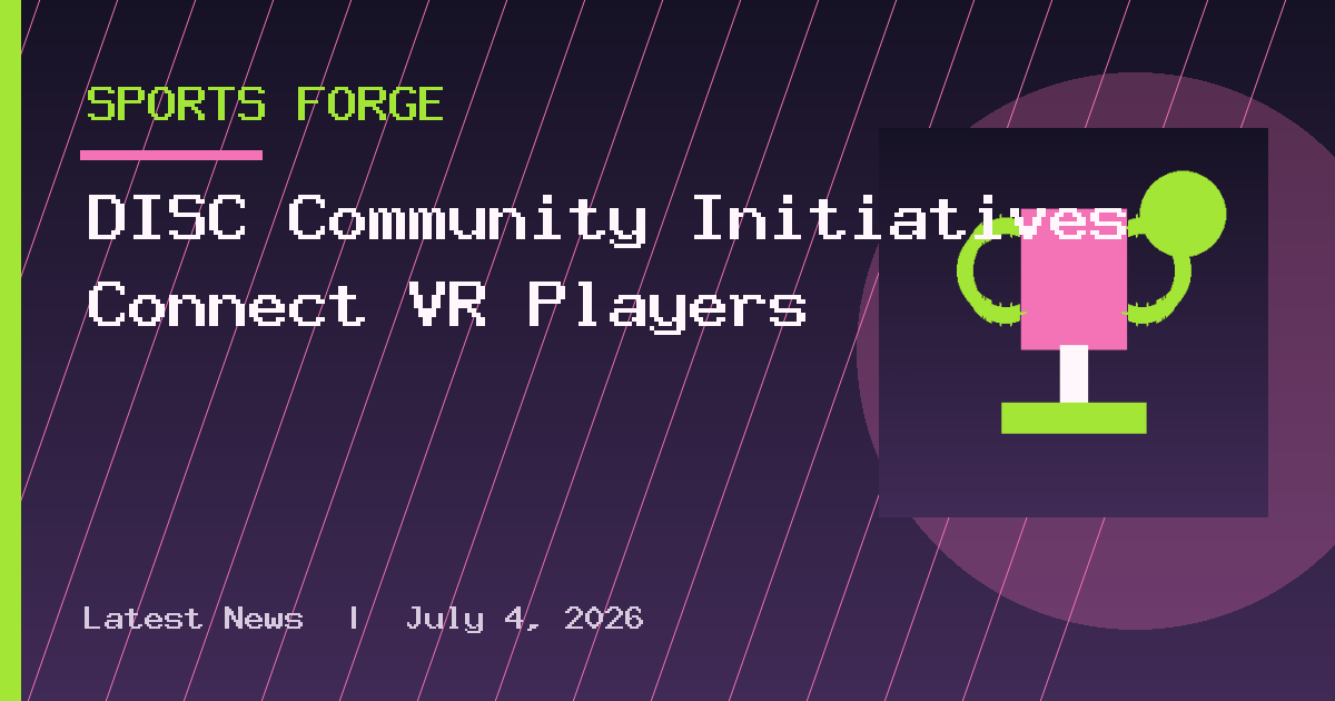DISC Community Initiatives Connect VR Players
