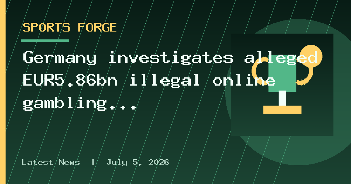 Germany investigates alleged €5.86bn illegal online gambling network