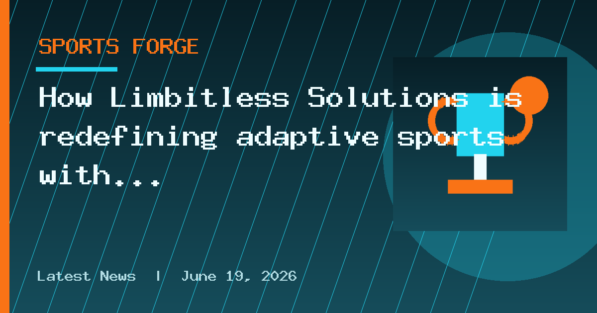 How Limbitless Solutions is redefining adaptive sports with real-time 3D