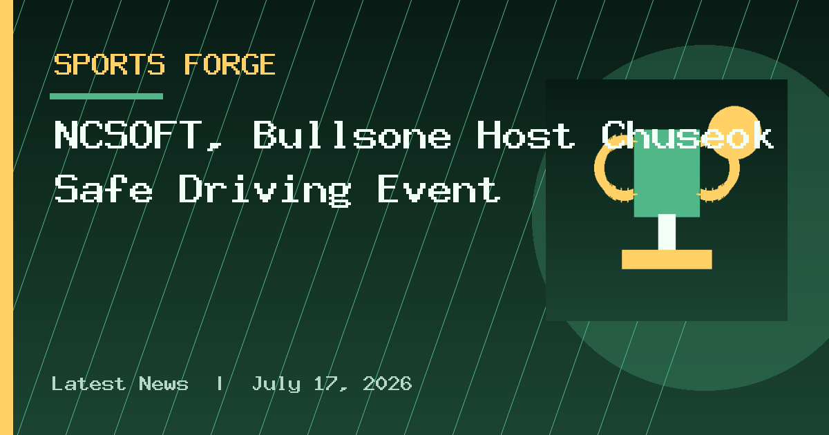 NCSOFT, Bullsone Host Chuseok Safe Driving Event